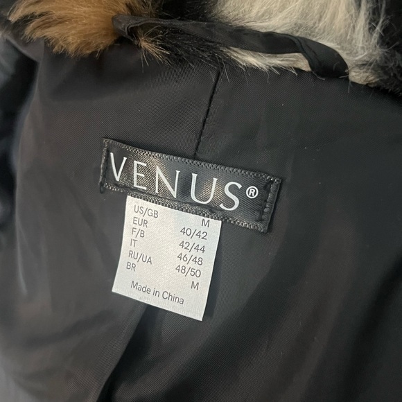 VENUS Medium Faux Cheetah Fur Jacket NWOT - Picture 4 of 4